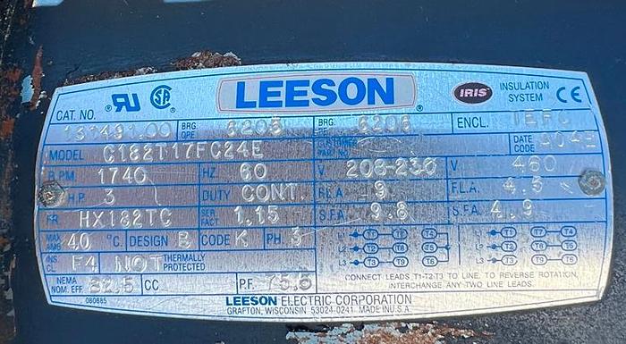 Used Flexicon Inclined Screw Conveyor with Stainless Steel Hopper #S744836