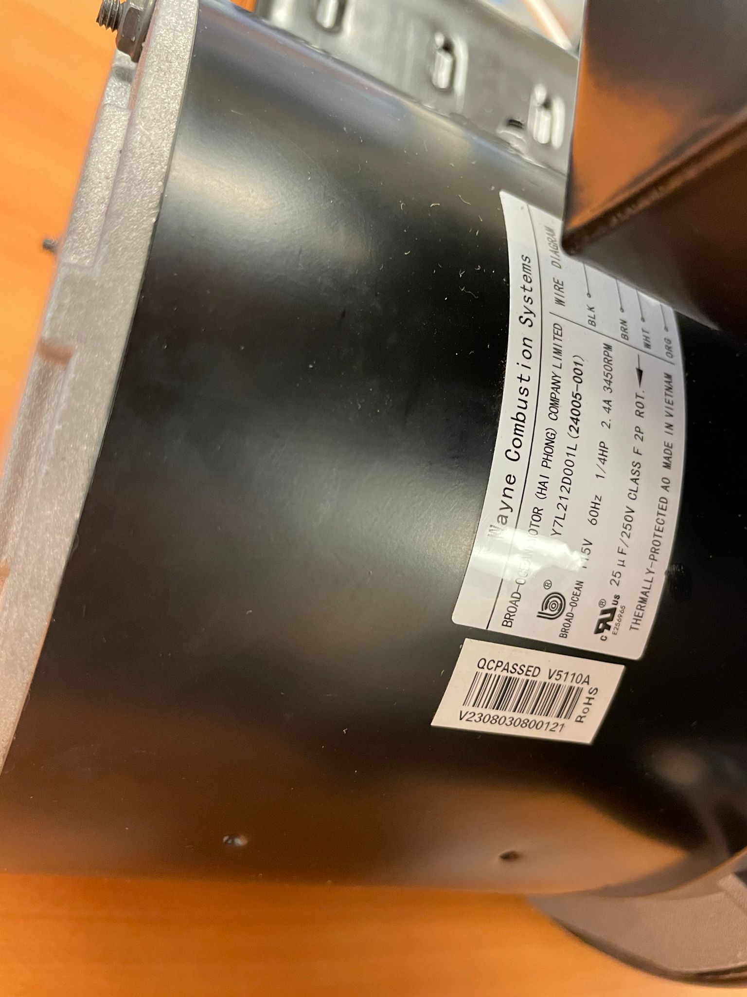 2024 WAYNE WAYNE EH NO. 2 OIL BURNER 120V