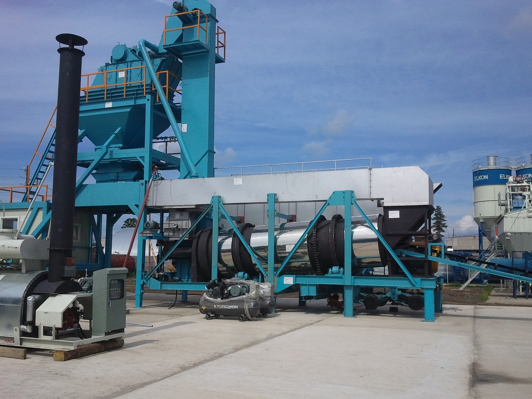 80 TPH Portable Batch Plant