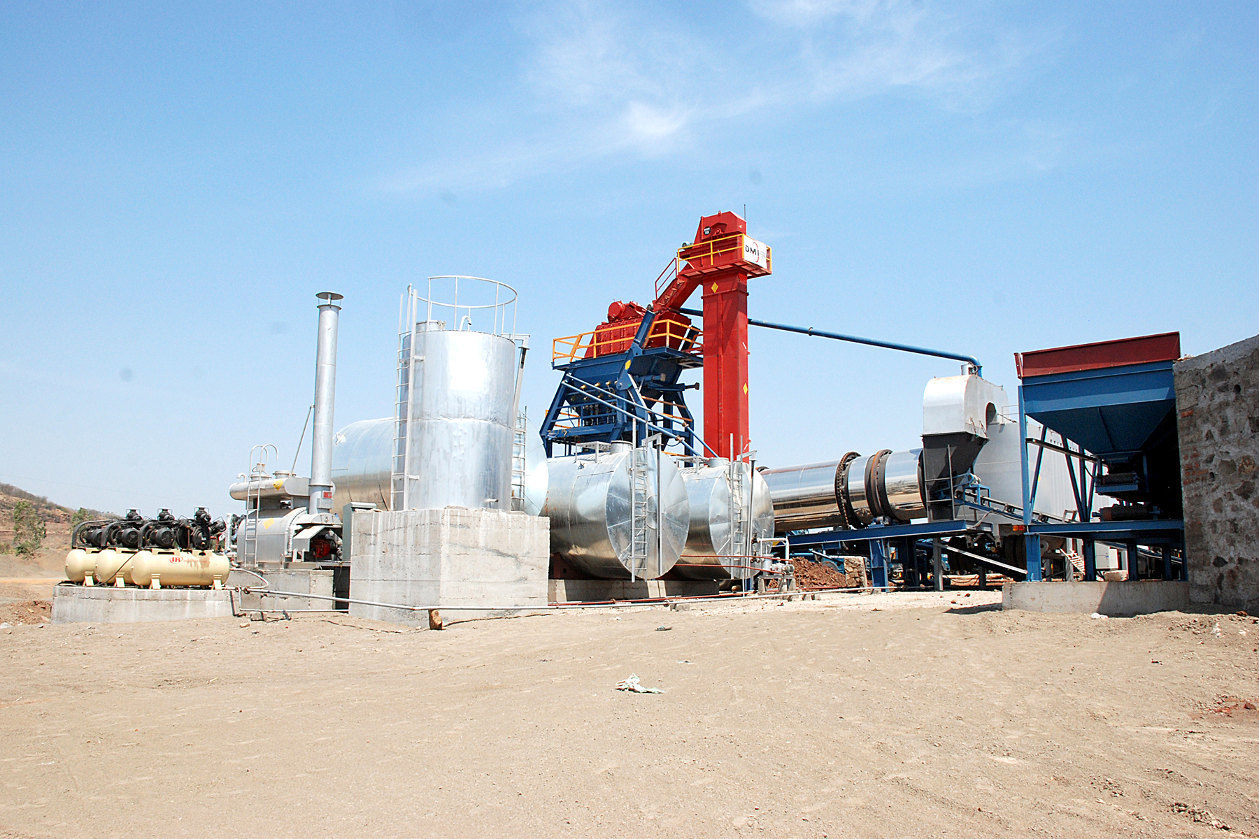 160 TPH Portable Batch Plant