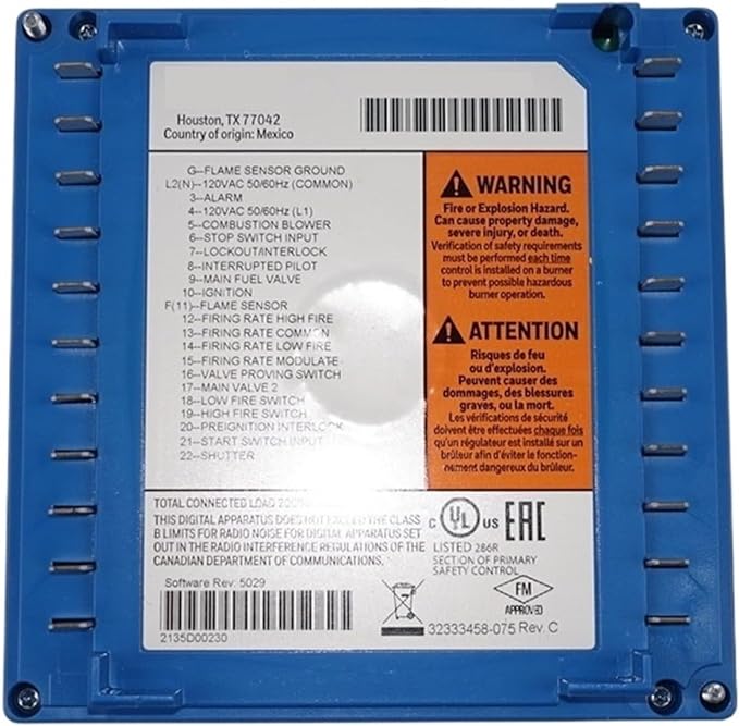 2004 Honeywell M7838B1021