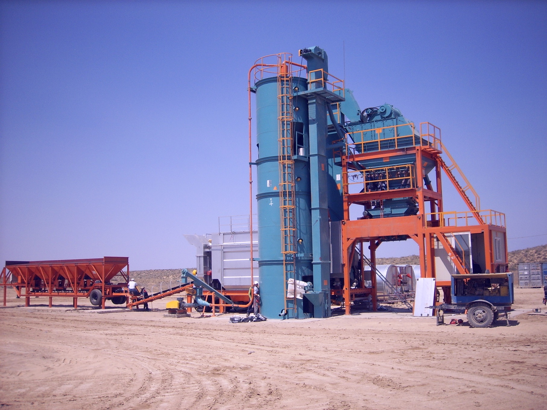 80 TPH Portable Batch Plant