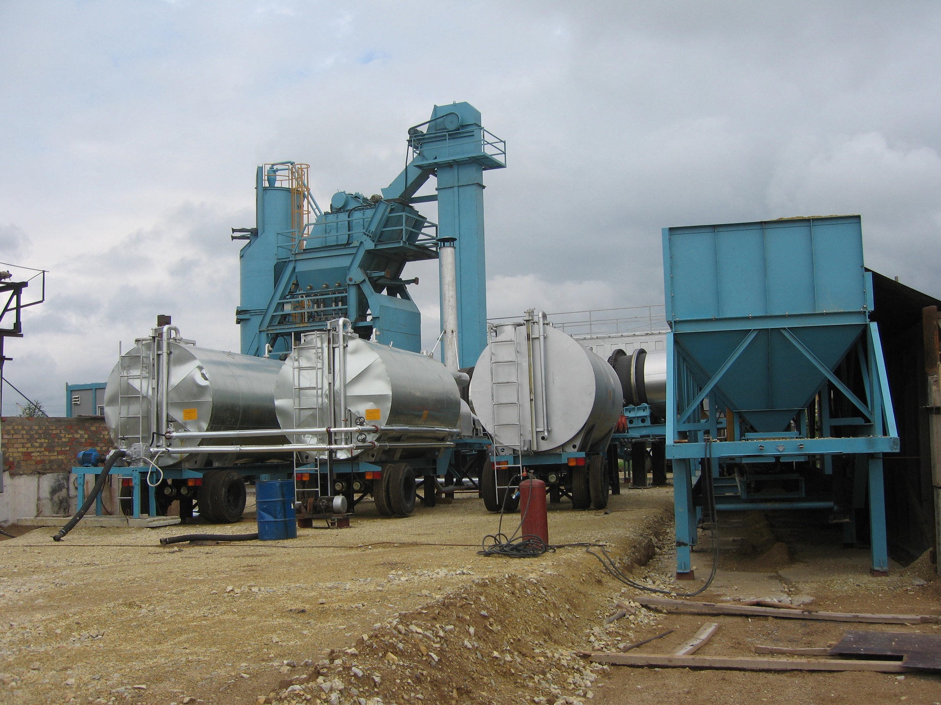 160 TPH Portable Batch Plant