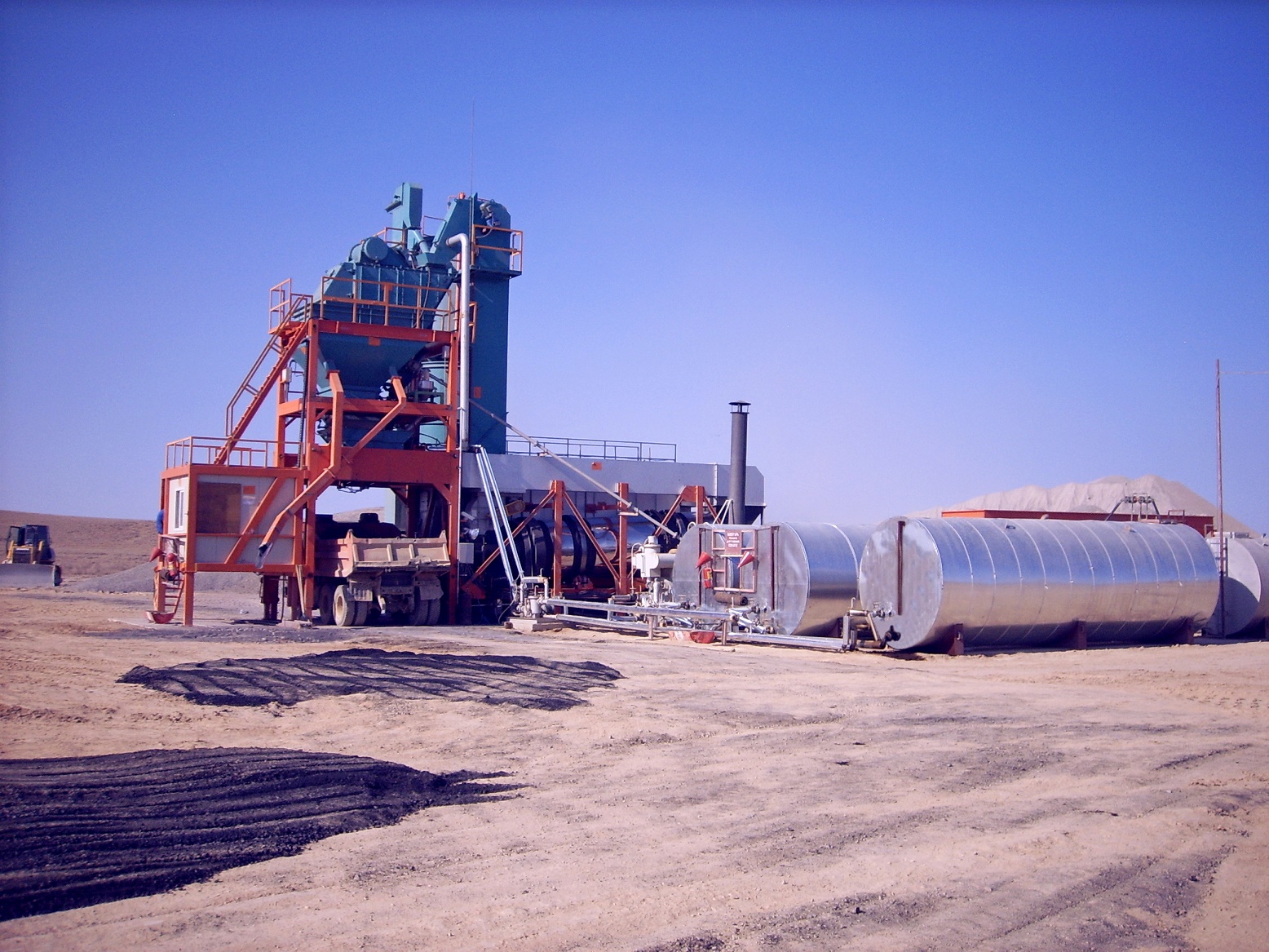 80 TPH Portable Batch Plant