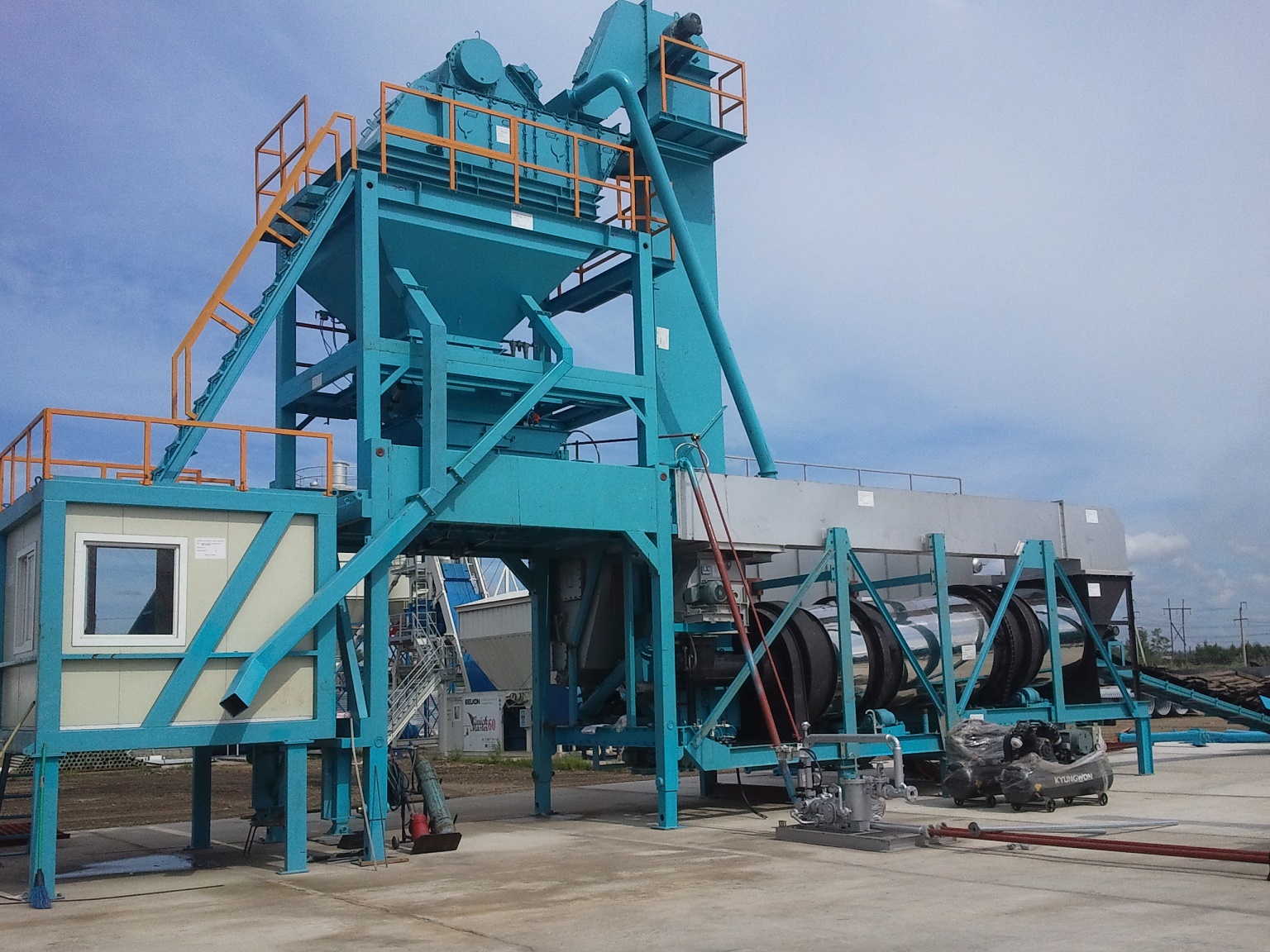 80 TPH Portable Batch Plant