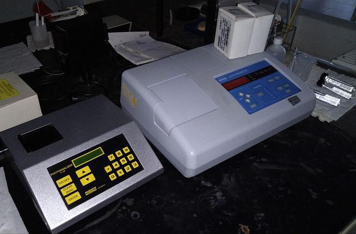 Usado Medições em uma ampla faixa de turbidez no laboratório Hach 2100N