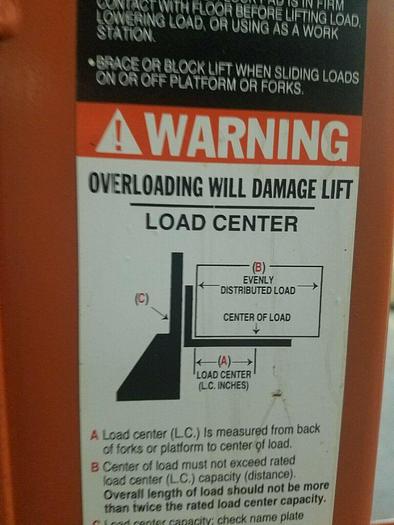 Used Lee Presto 1000 Lb Capacity Lift Truck with charger
