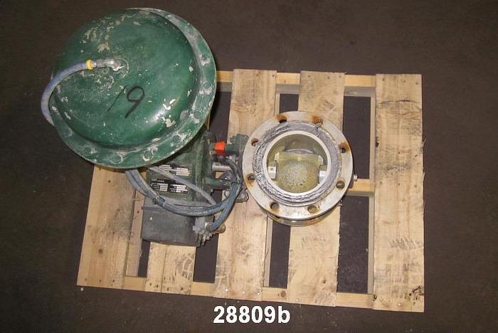 Used Fisher V150 6" Control V-Ball Valve #28809