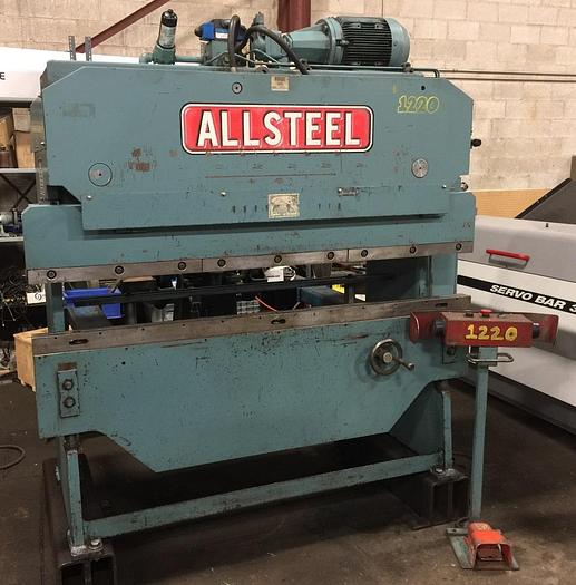 Used 35 Ton X 6' ALLSTEEL HYDRAULIC PRESS BRAKE
