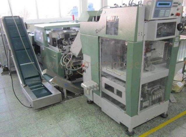 Used Muller Martini Prima Amrys saddle stitcher 2001