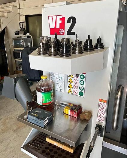 Used 2018 HAAS VF-2 4-Axis CNC Vertical Machining Center