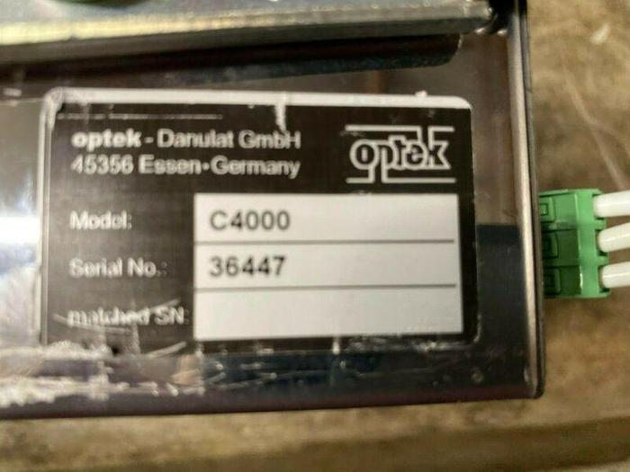 Used Optek Control 4000 C4000 Photometric Analyzer Converter 115/230V