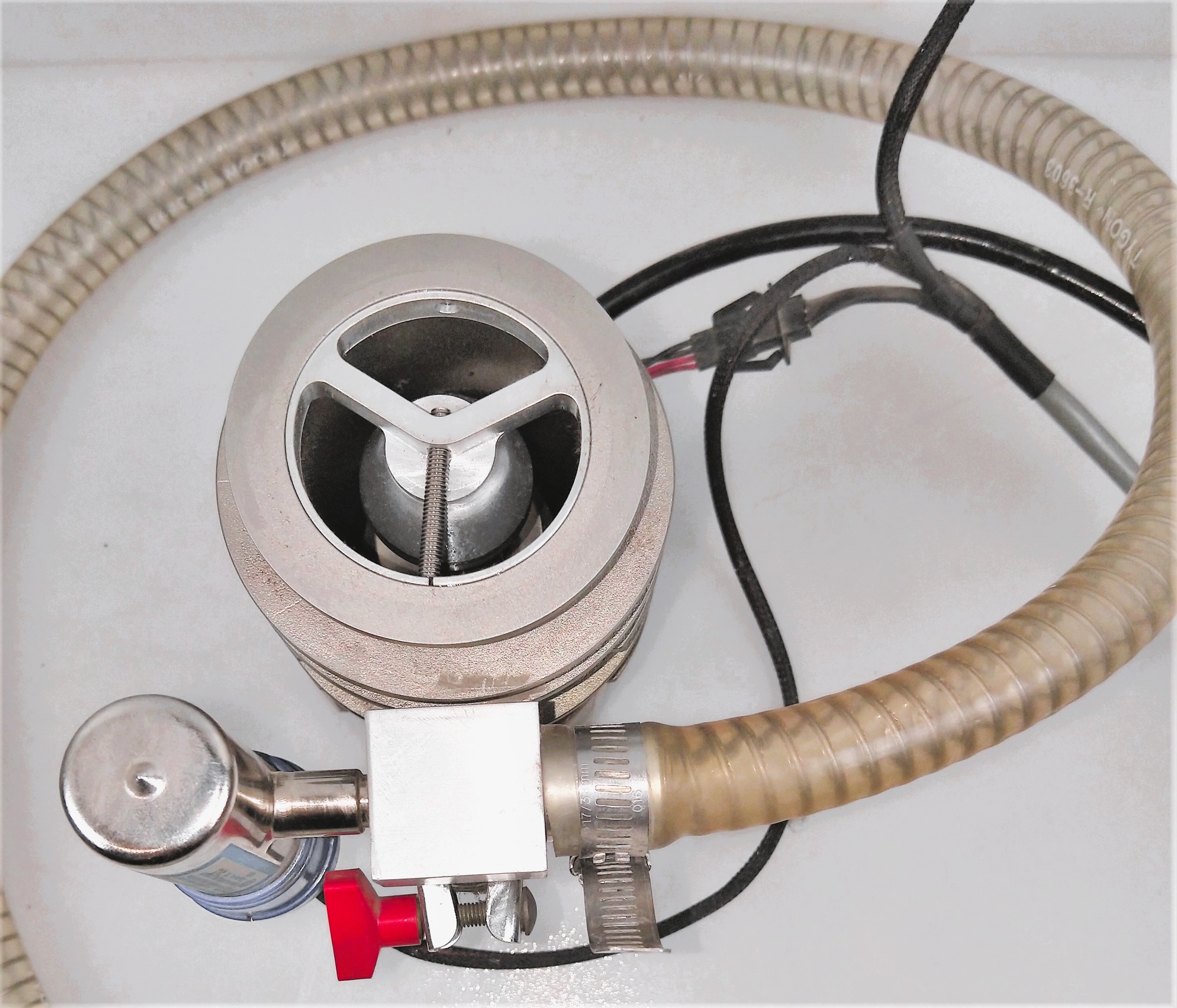 Used Agilent AX-65 (G1099-80500) Diffusion Pump with Convectron Gauge