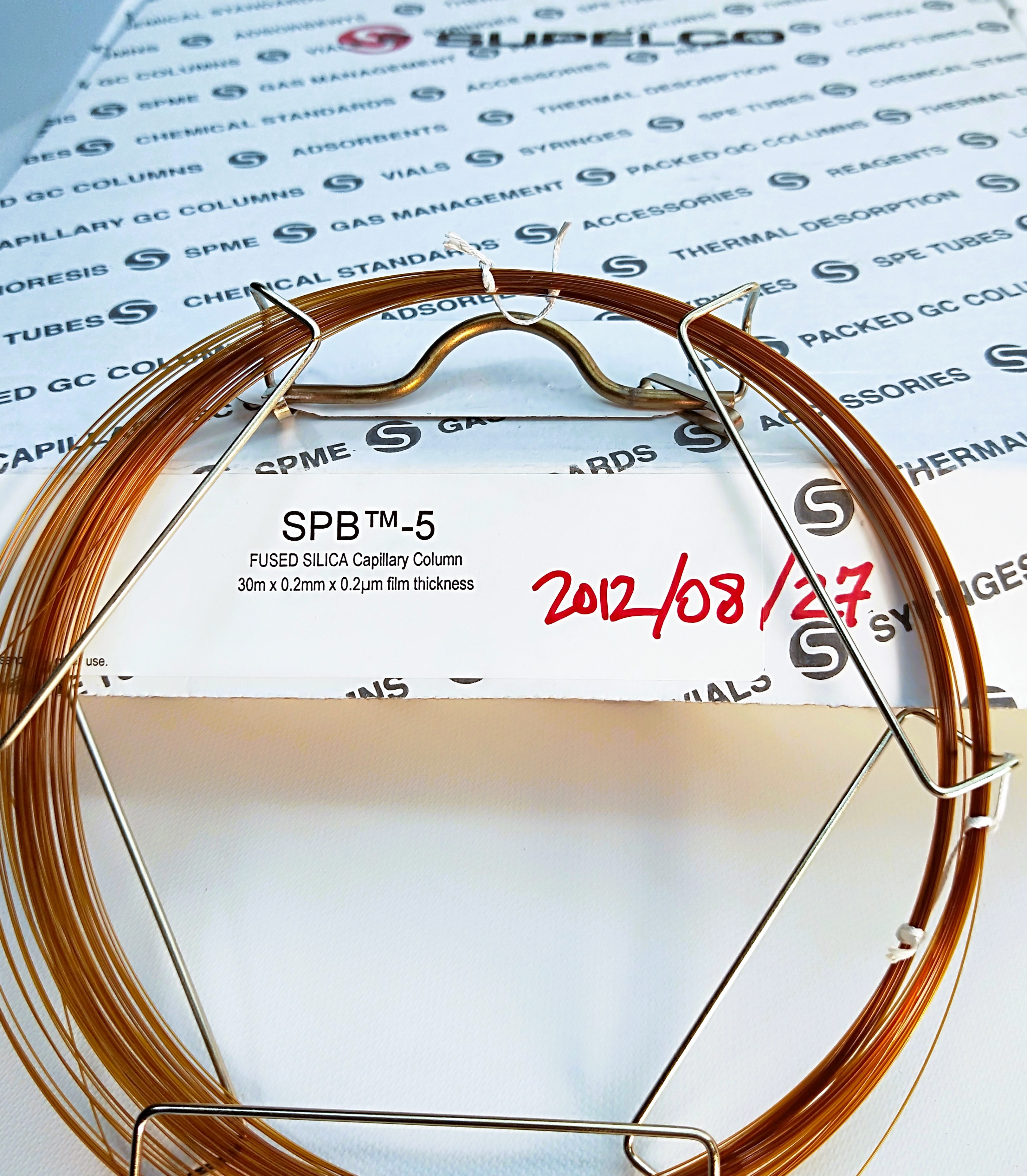 Used Supelco SPB-5 (24166) Capillary Column (30M x 0.2mm x 0.25µm)