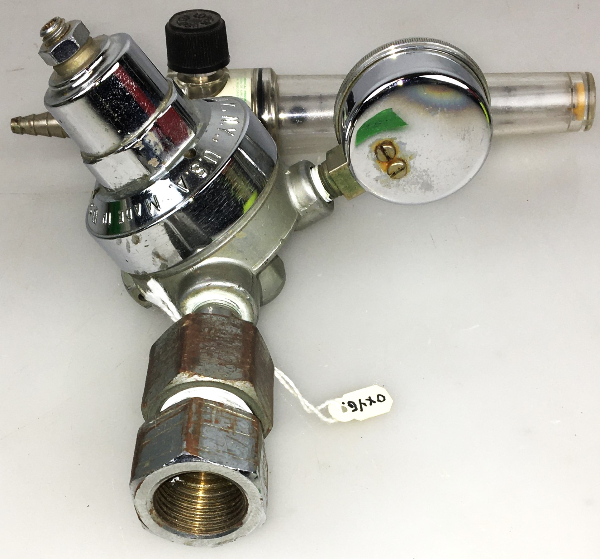 Used Ohio Medical 6700 Series Oxygen Flowmeter Regulator