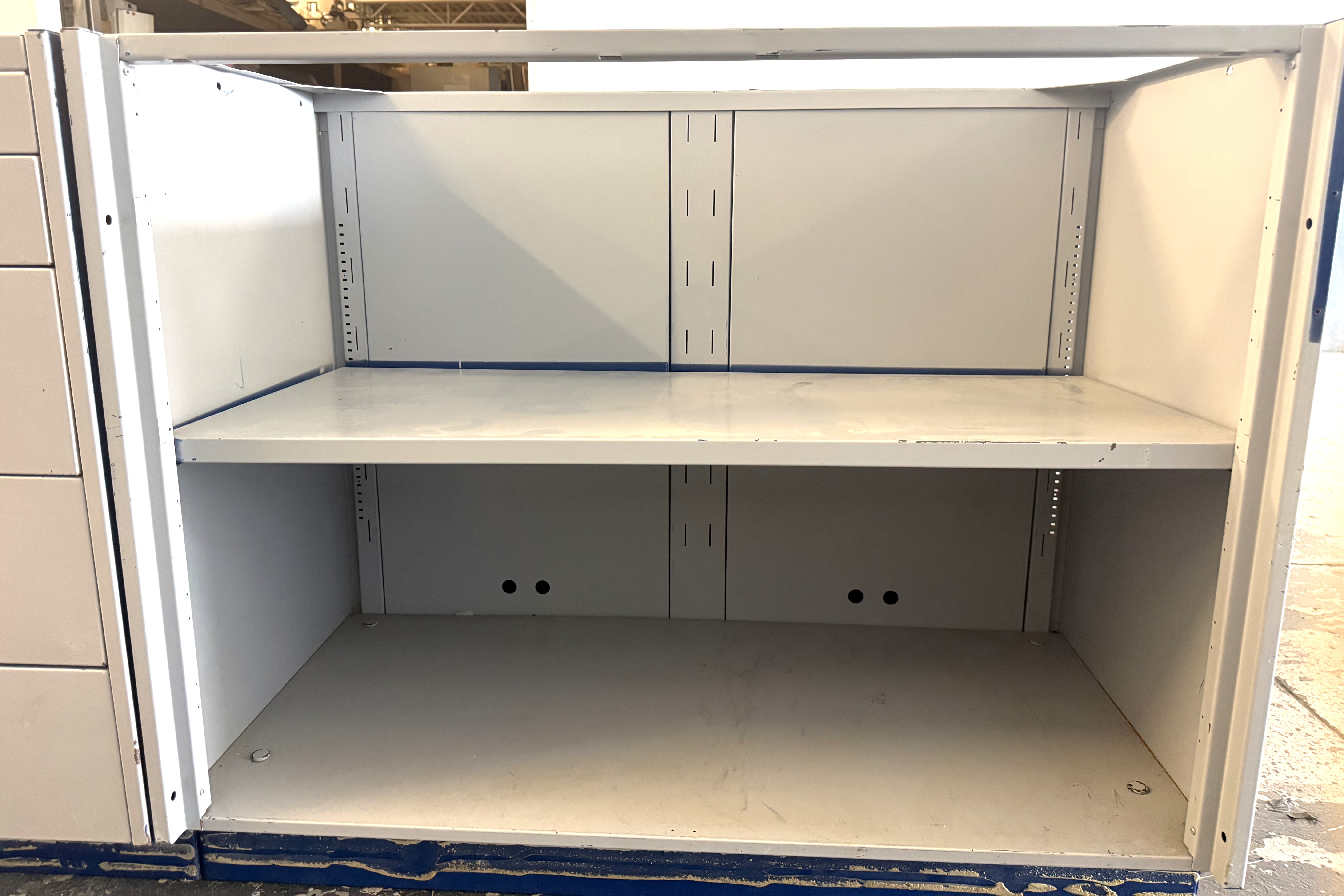 Used Metal Laboratory Cabinetry (Priced/Linear Ft)