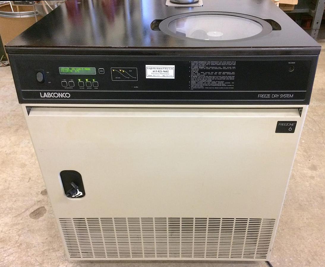 Used Labconco FreeZone 6 Floor-Model Freeze Dryer - Lyophilizer