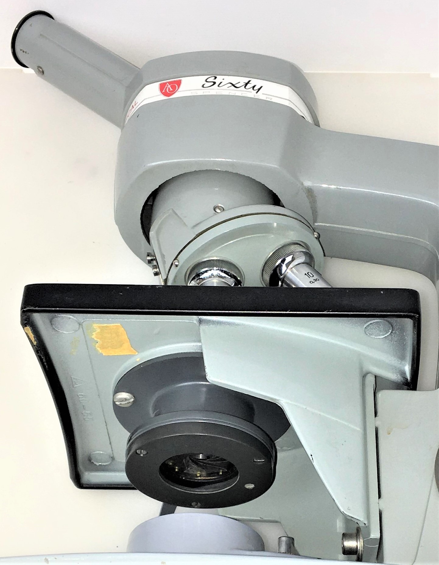 Used American Optical Spencer Sixty Monocular Microscope - 60X to 450X