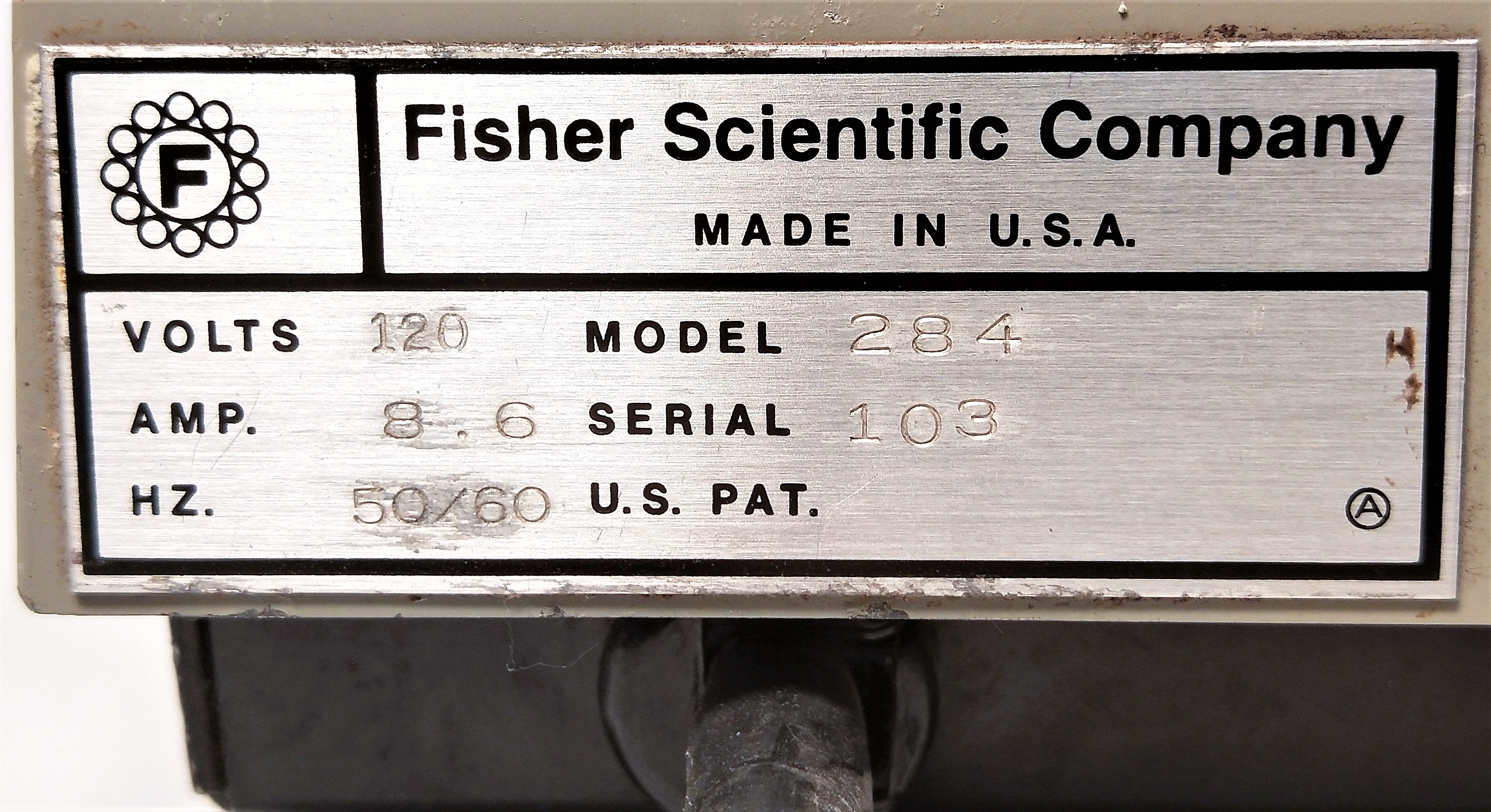Used Fisher Isotemp 284 Hot Plate (7.5" x 7.5" Plate)