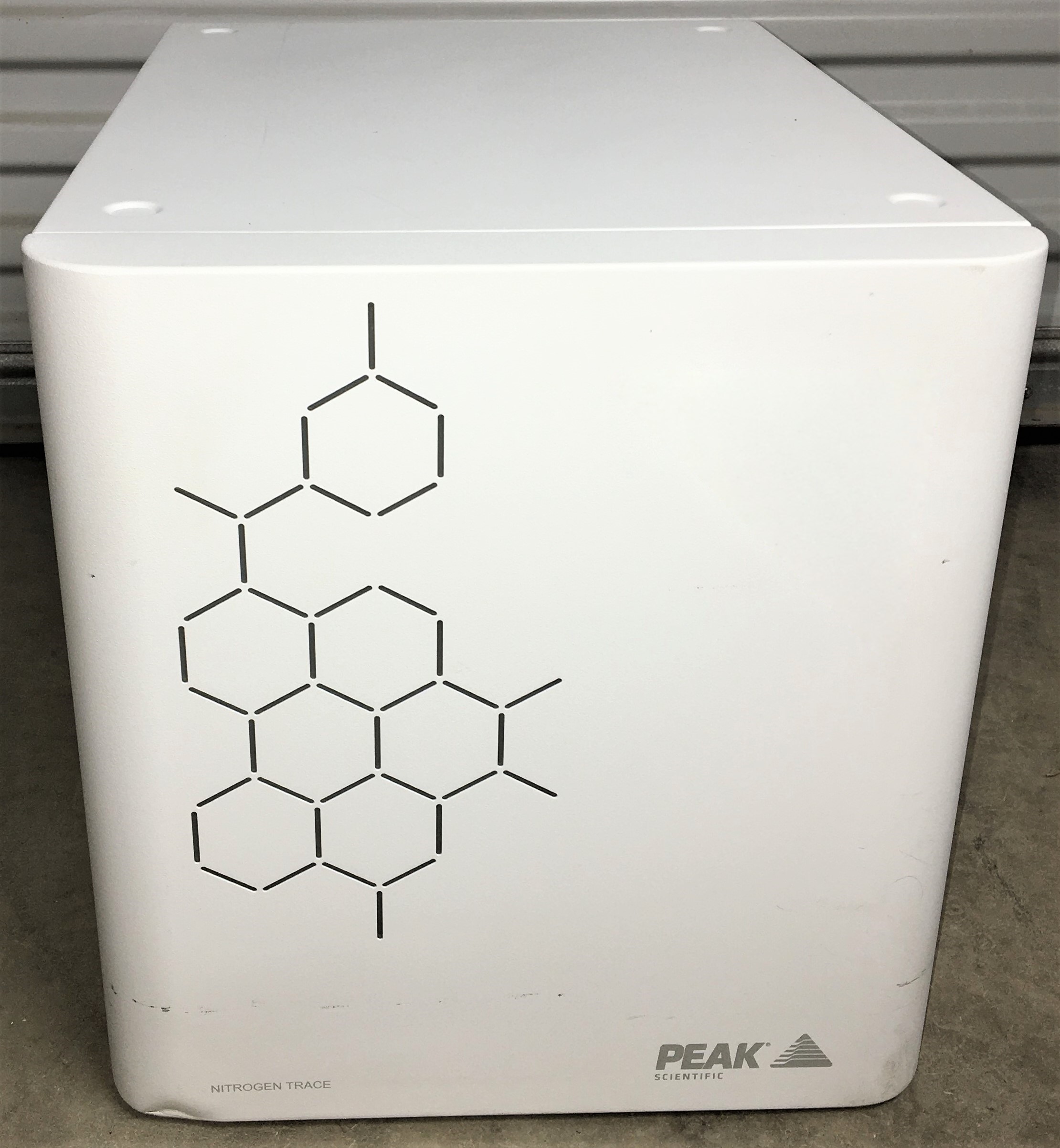 Used Peak Trace 600 Nitrogen Generator with Precision Air Compressor