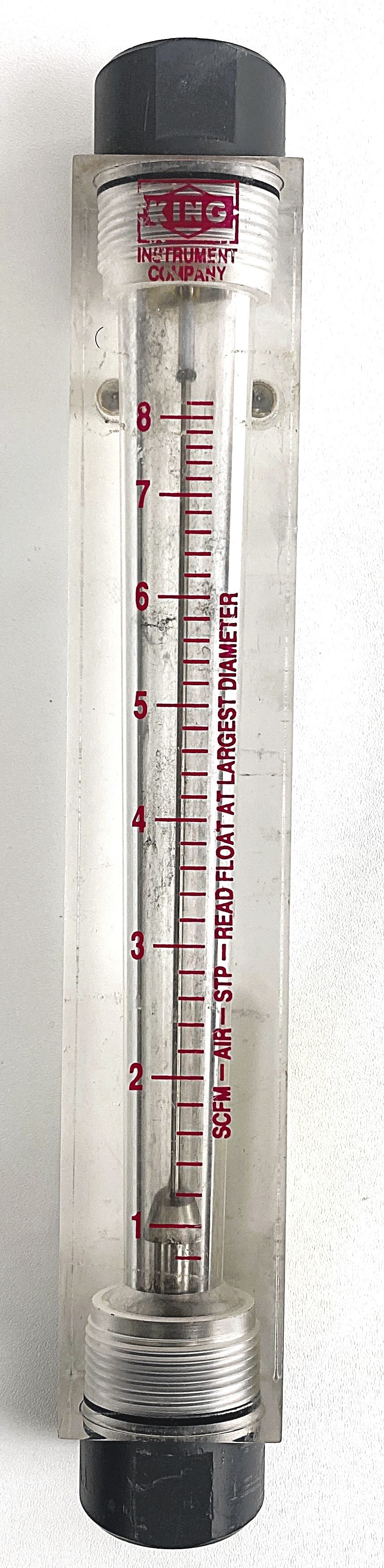 Used King 7511 Series Rotameter (8.2 SCFM - 127mm/5")