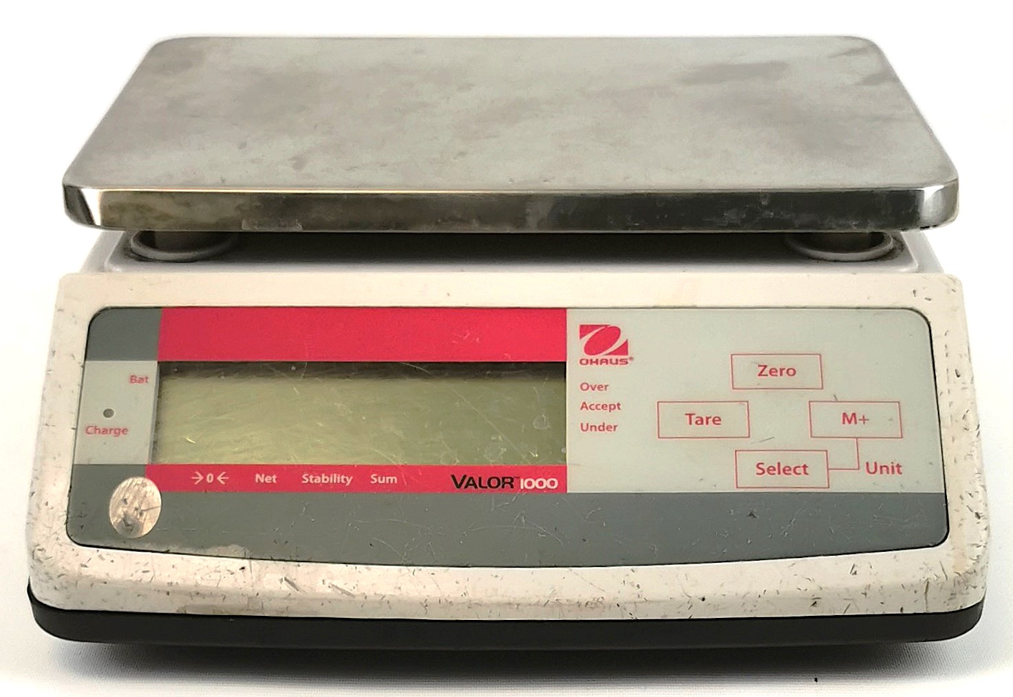 Used Ohaus Valor 1000 V11P6 Compact Balance (6000g x 1g / 13lb x 0.002lb)