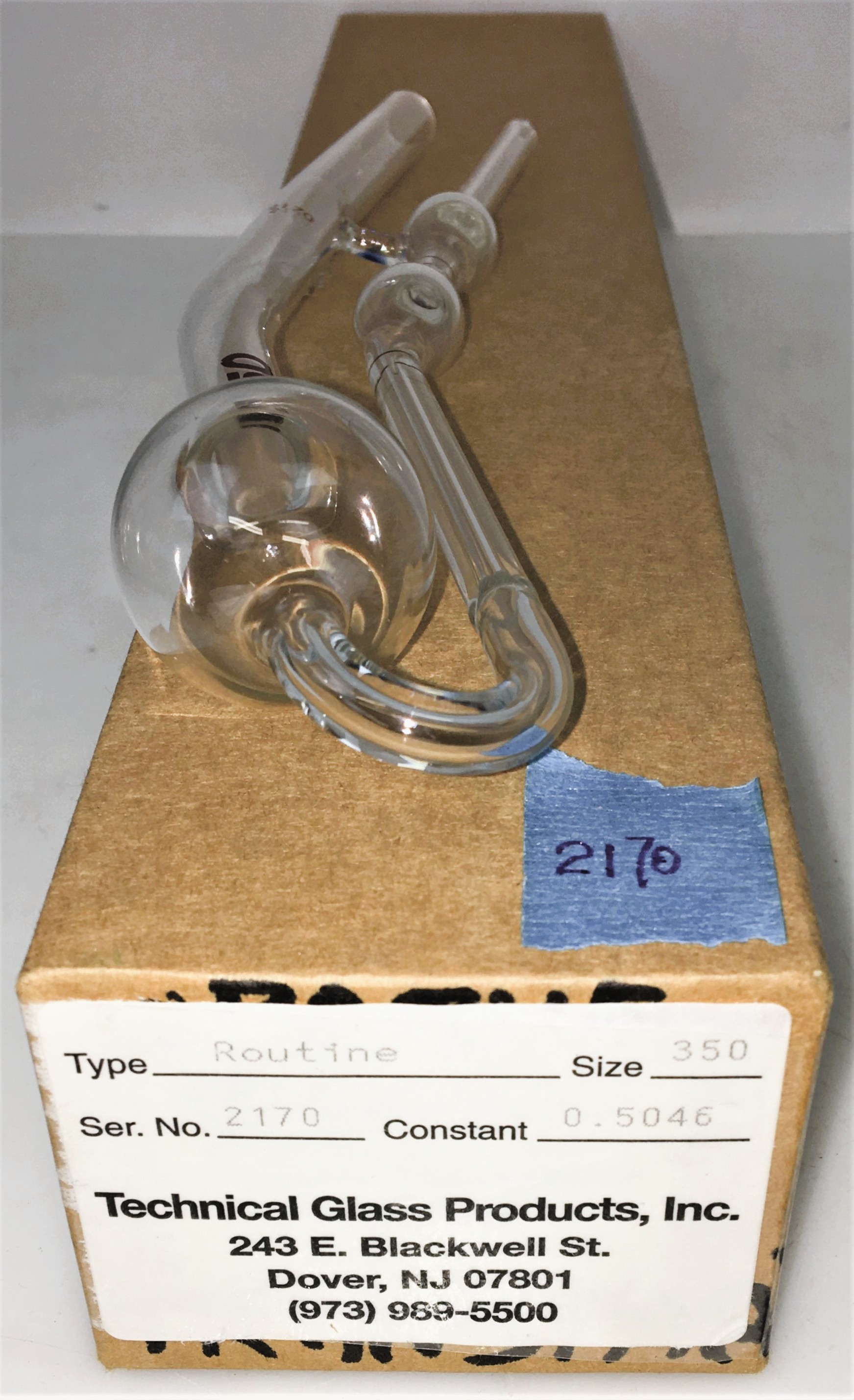 New Open Box Cannon-Fenske CFRC-350 (9721-B71) Certified Routine Viscometer Tube (Size 350)