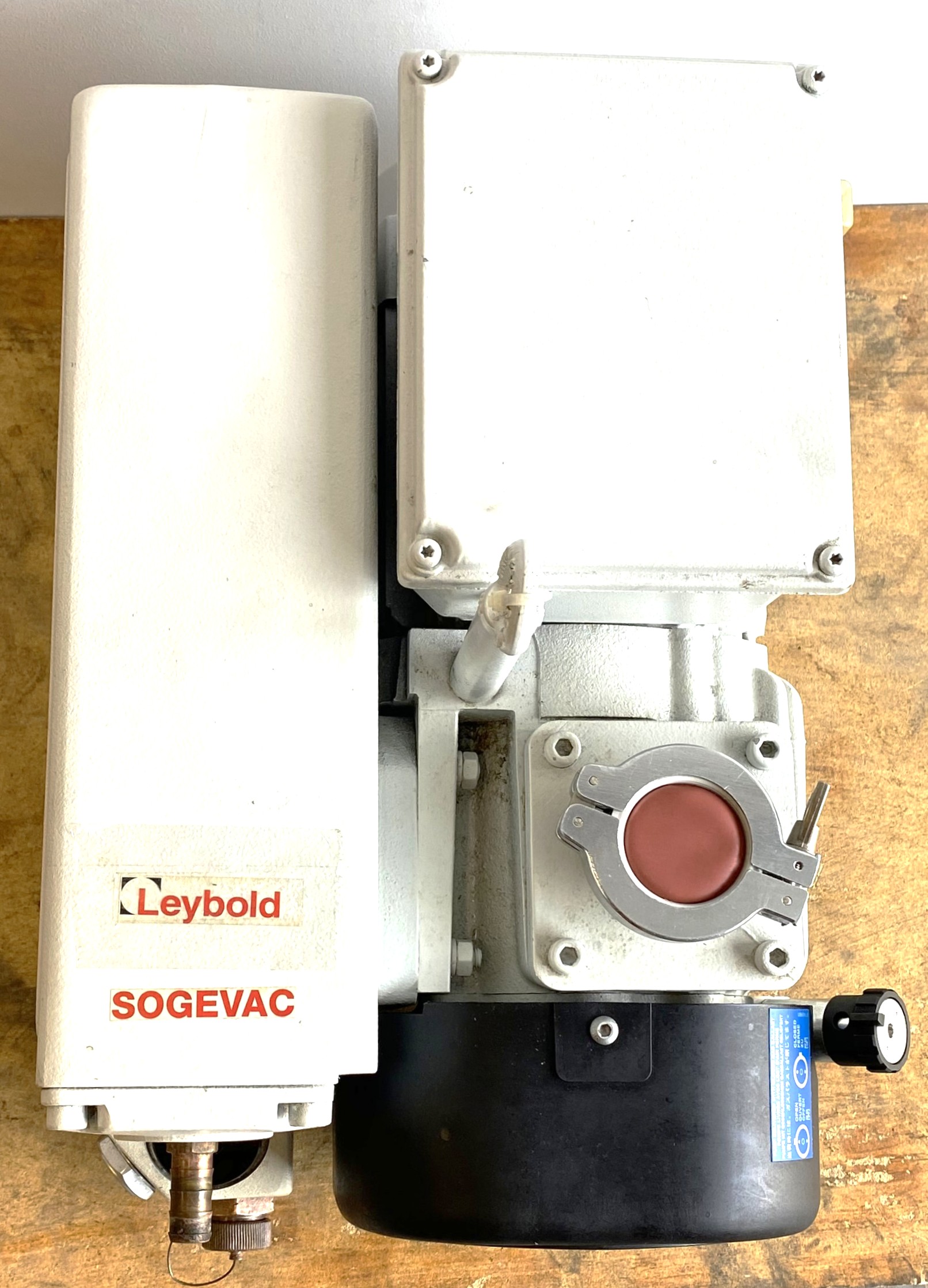 Used Leybold Sogevac SV40 BIFC Rotary Vacuum Pump (22.7-27.7 cfm)
