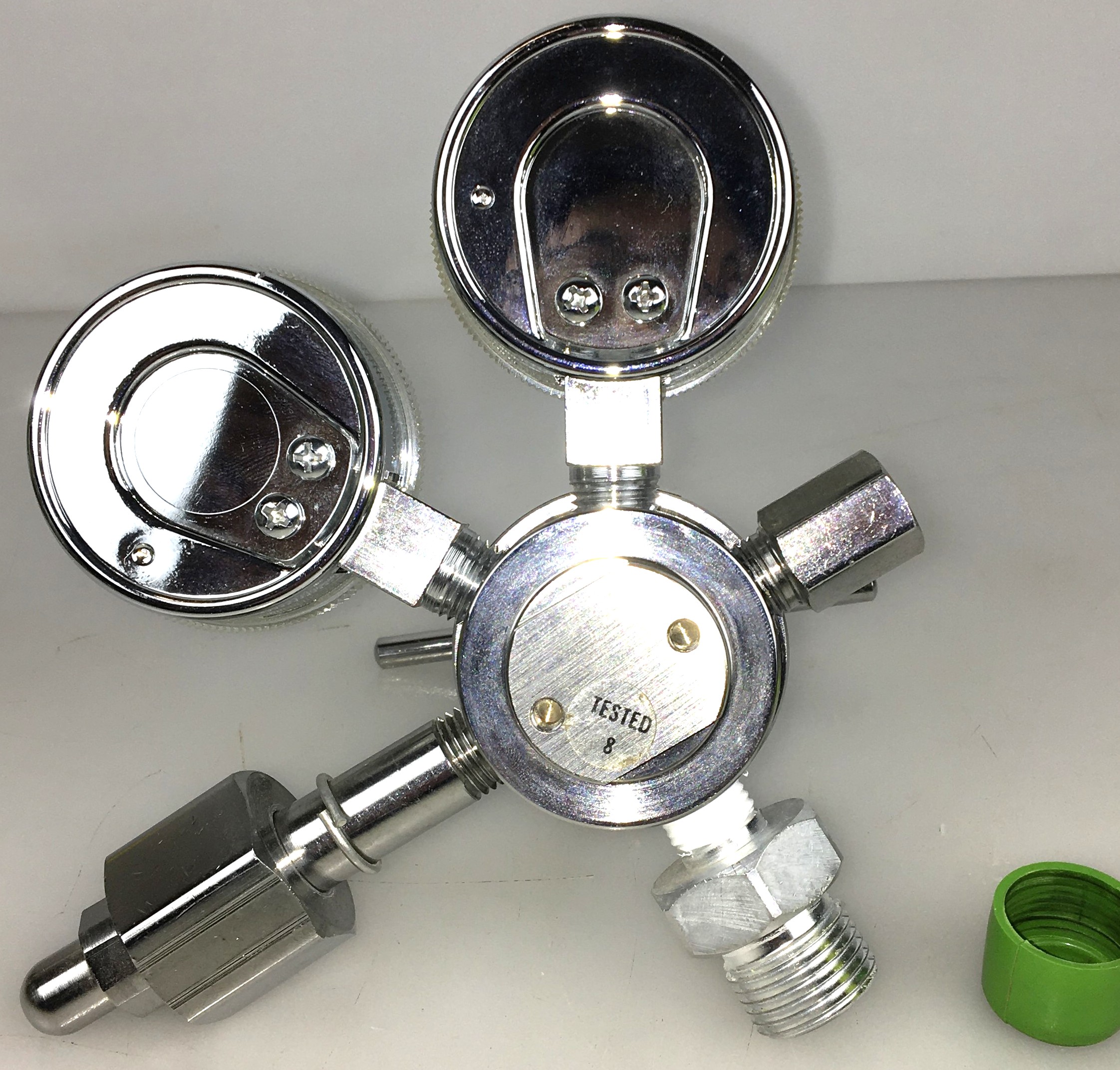 Used Veriflo 19600325 Stainless Steel Pressure Regulator (CGA 346)