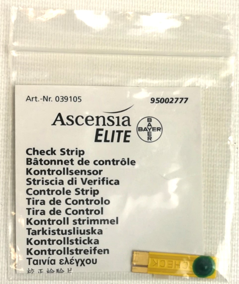 Used Bayer Ascensia Elite Blood Glucose Meter