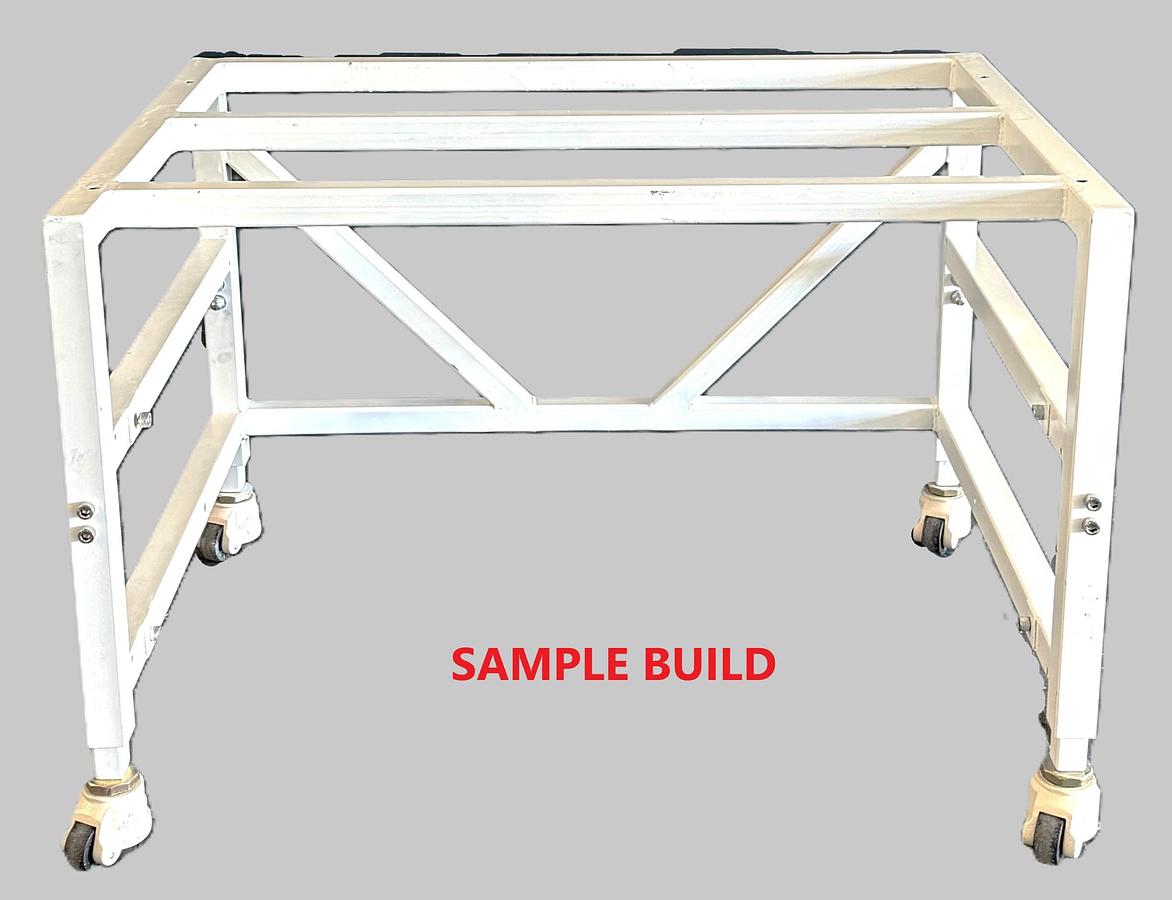 New Custom Base Stand with Castors for Hood