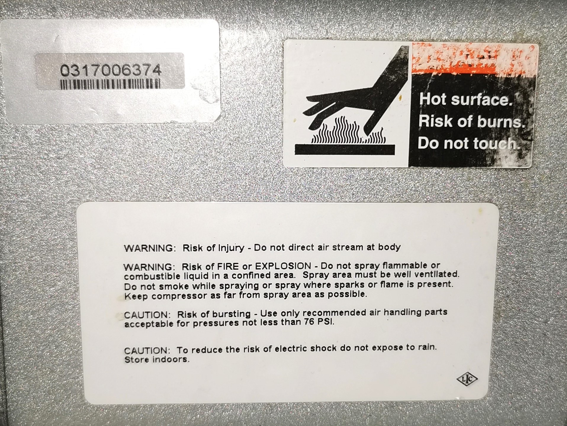 Used Gast DOA-P704-AA High-Capacity Vacuum Pump (1.1cfm)