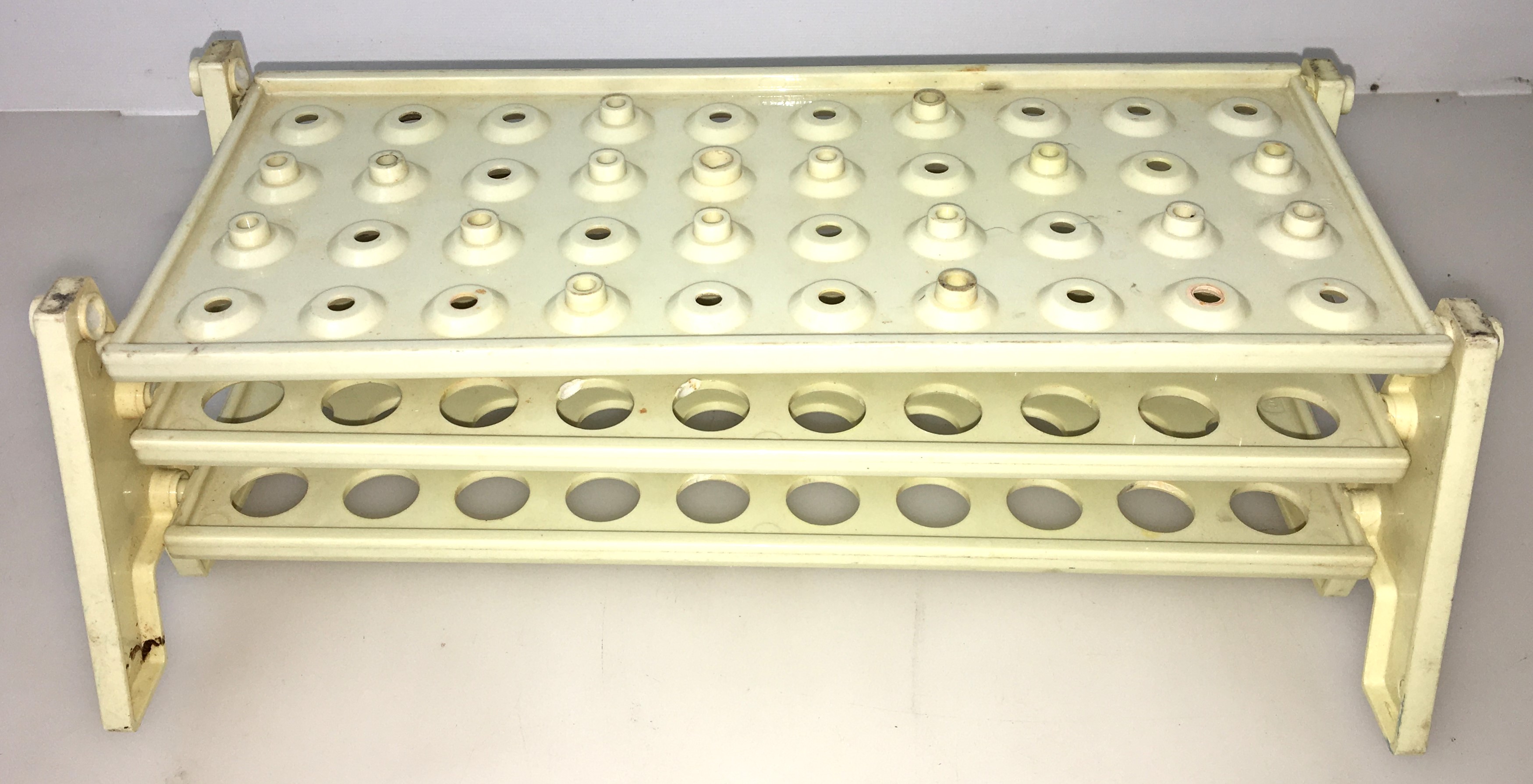 Used Nalgene 5935-0016 Test Tube Slant Rack - 40 x 16mm