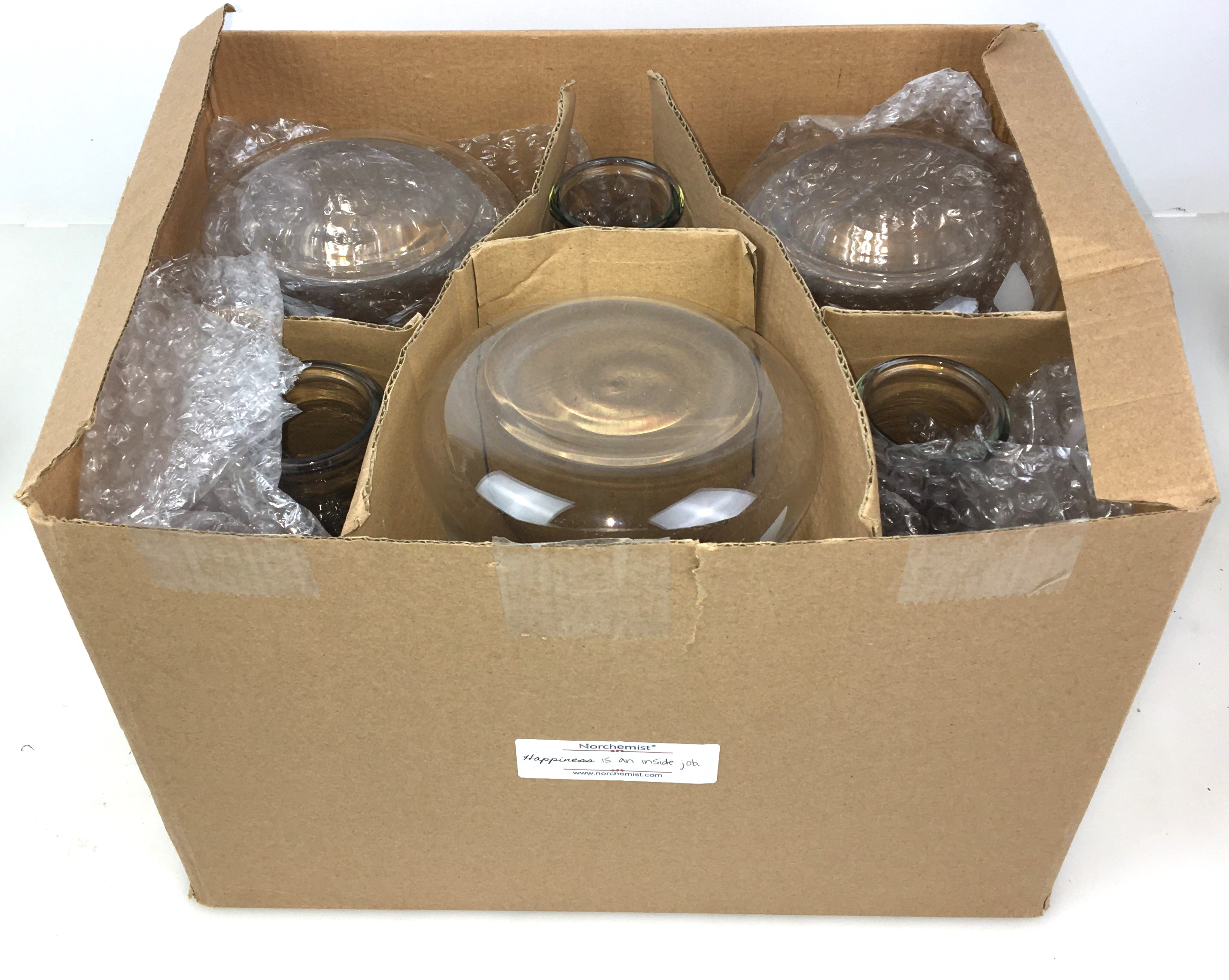 Used Kimble KIMAX 26500 (and Equivalent) Narrow Mouth Erlenmeyer Flask - 1000mL