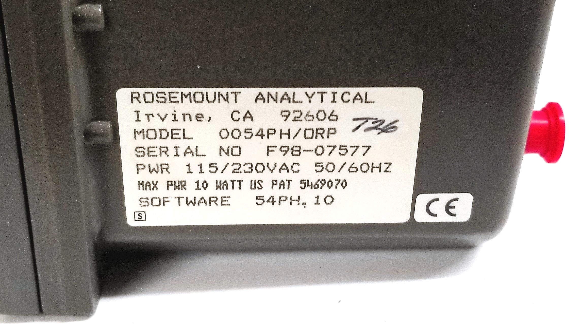 Used Rosemount 54e PH-ORP Analyzer - Controller