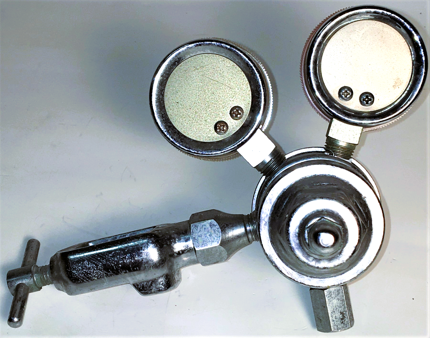 Used Corning 477422 Dual Stage Pressure Regulator