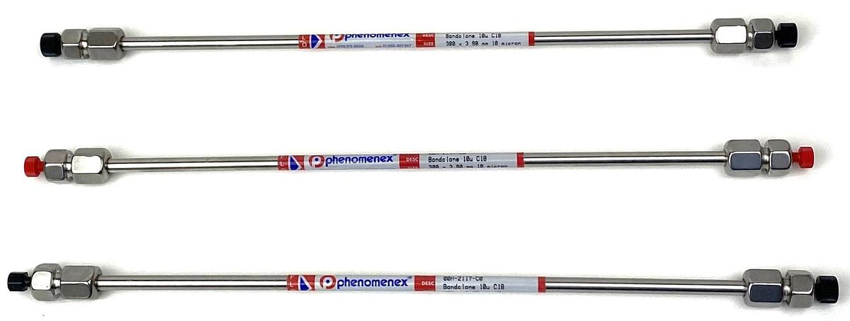 Used Phenomenex Bondclone C18 (00H-2117-C0) LC Column (30 cm × 3.9 mm x 10µm)