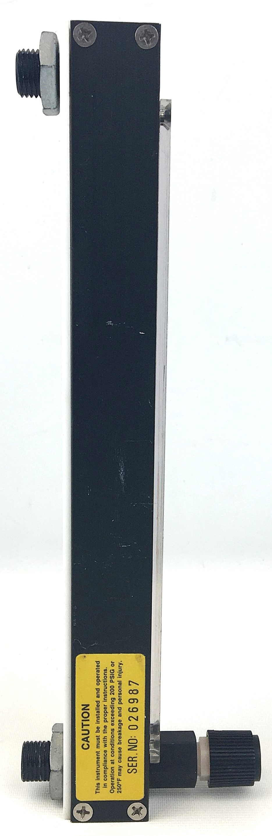 New Open Box Cole-Parmer (and Equivalent) Variable Area Flow Meter (0-150mm)