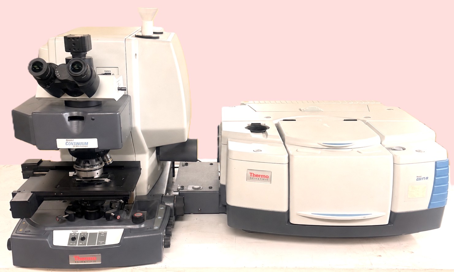 Used Thermo Nicolet iS50-Smart Orbit FT-IR Spectrometer with Continuµm Microscope and Accessories