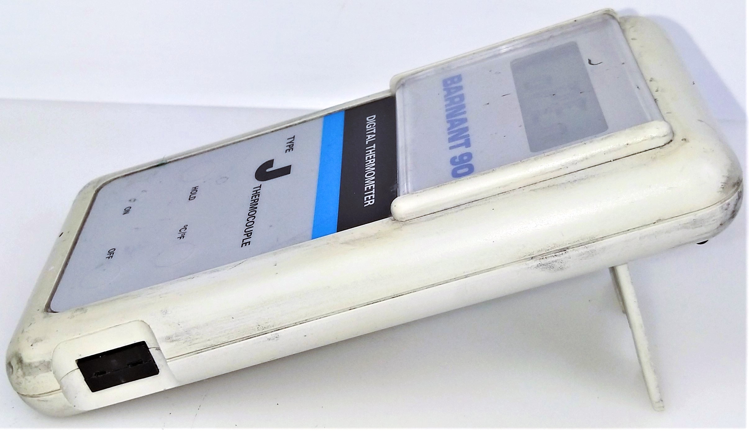 Used Barnant 90 Digital Thermometer with Type J Thermocouple