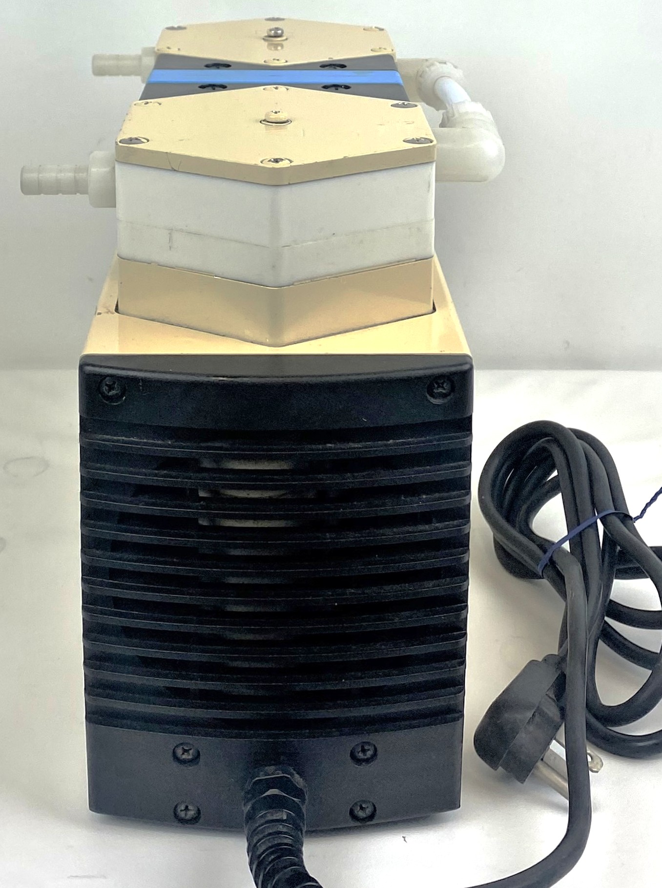 Used KNF Laboport UN840.3 FTP Diaphragm Vacuum Pump (1.2 CFM)