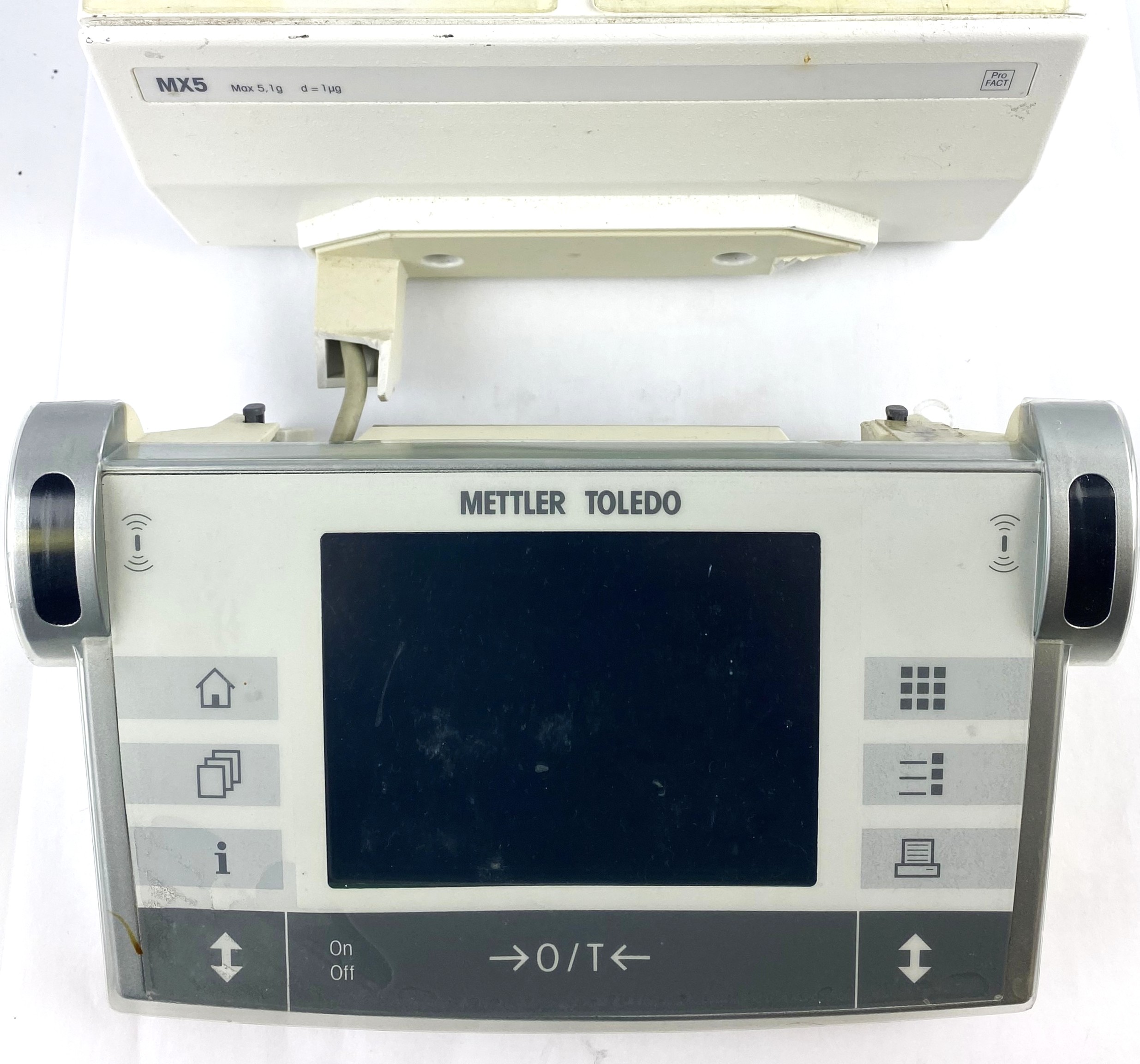As is Mettler Toledo MX5 MicroBalance (5.1 g x 0.001 mg)