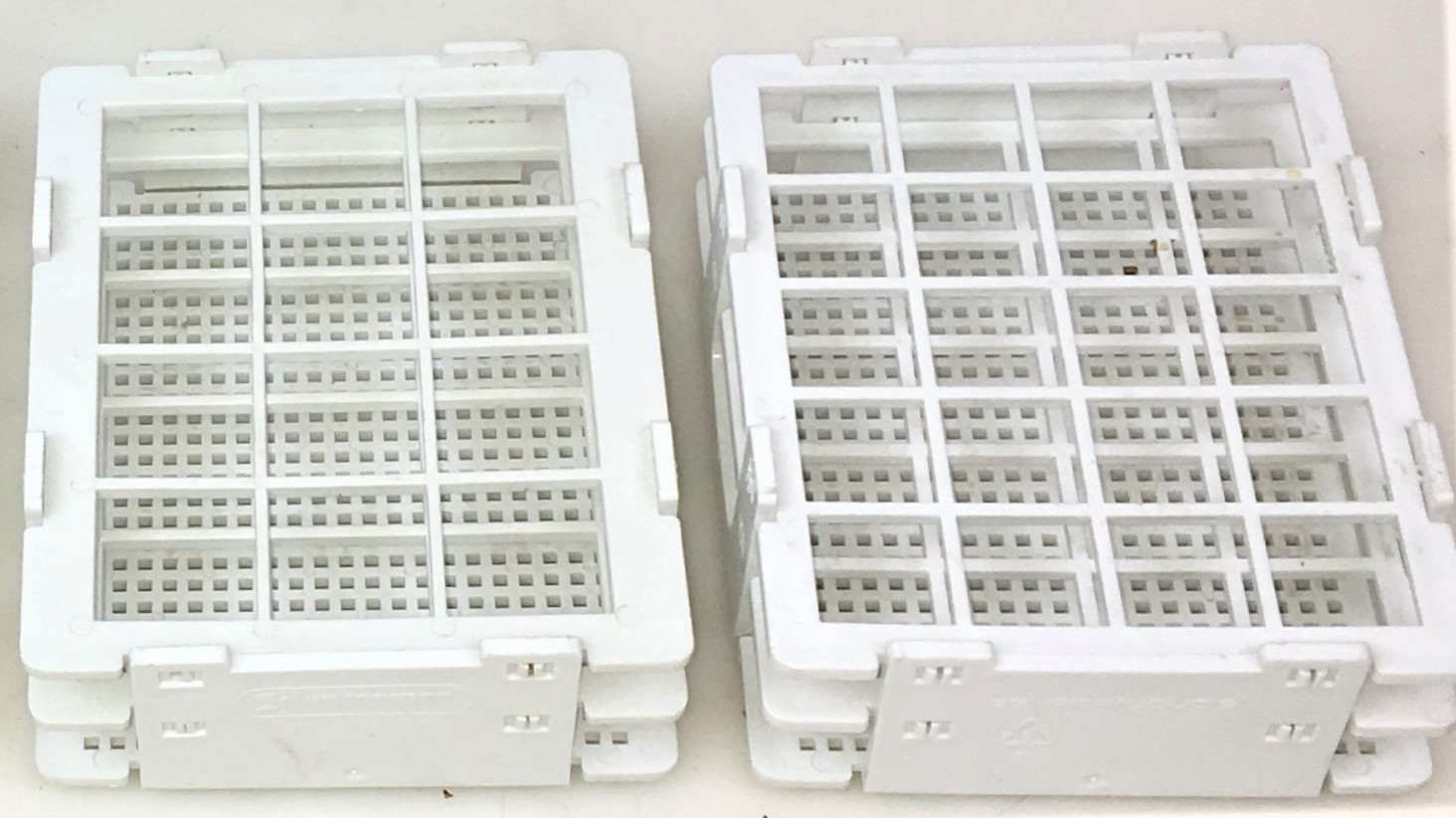 Used Assorted Test Tube Racks (Box of 15)