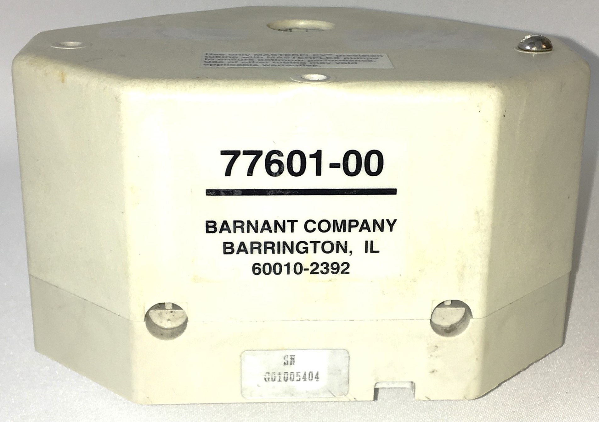 Used Cole-Parmer Masterflex Easy-Load I/P 77601-00 Pump Head