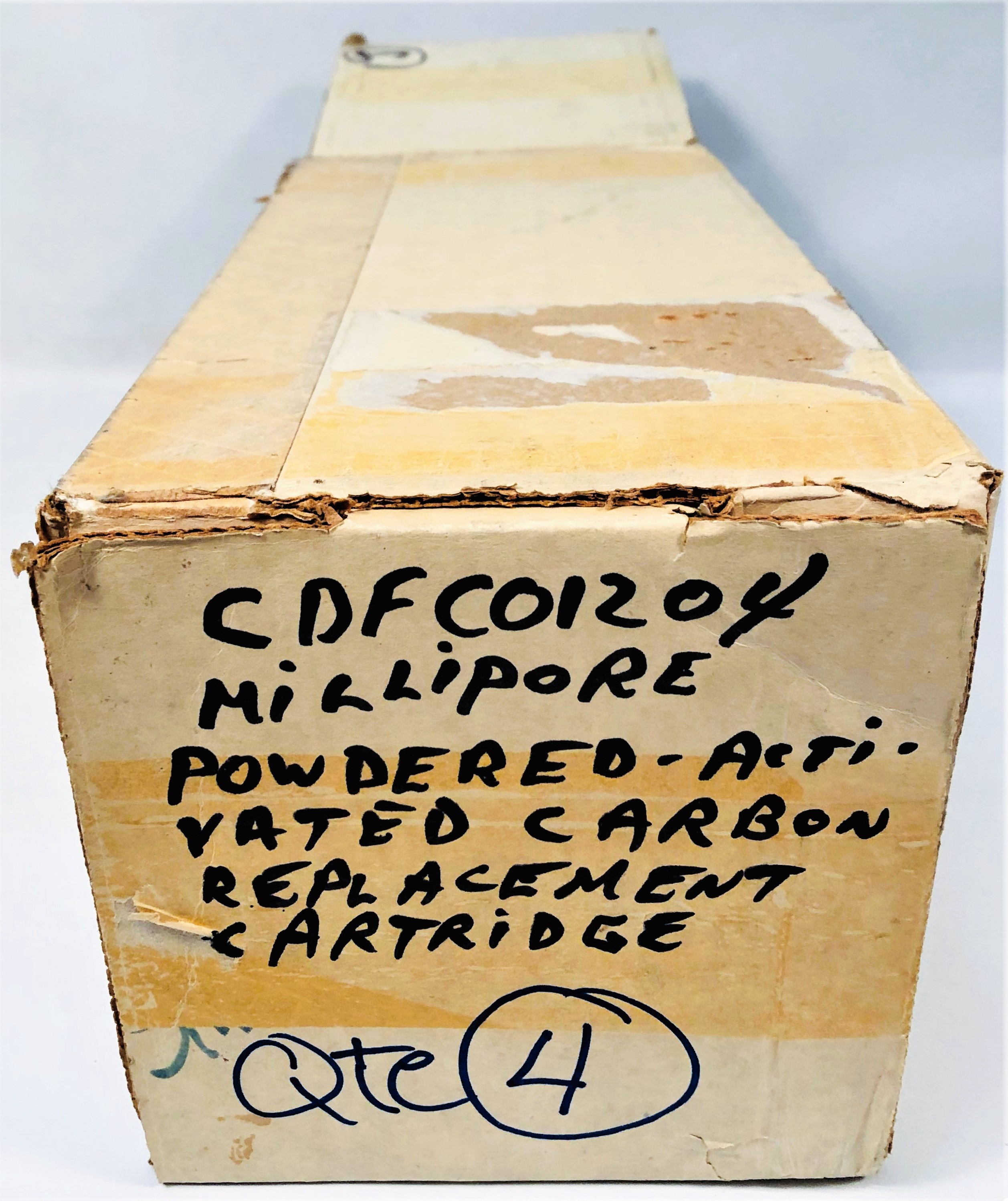 New Open Box Millipore CDFC01204 Super-C Carbon Cartridge (Box of 3)