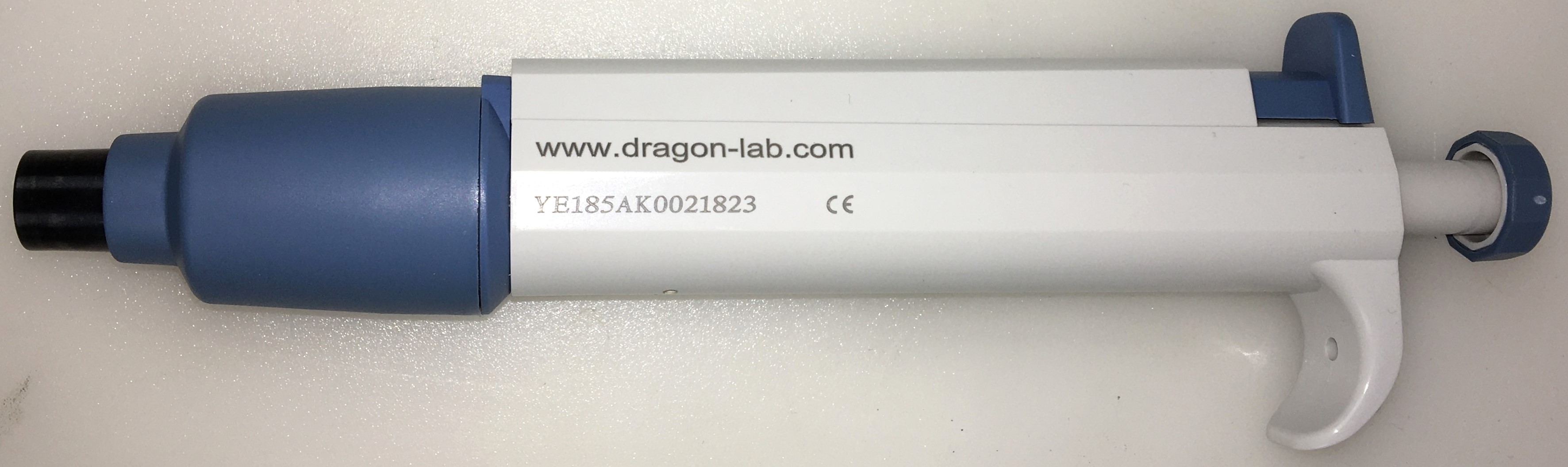 New Open Box DragonLab (DLab) TopPette Single Channel Pipettor (1000-5000µL)