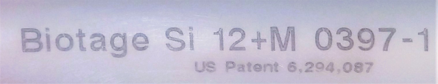 New Biotage SI 12+M Flash Cartridge (Pack of 10)
