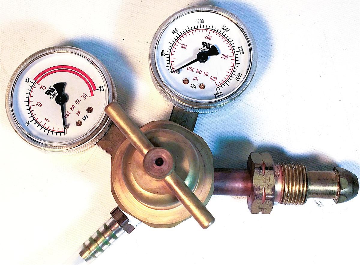 Used Smith H1945E-510 LP-Fuel Gas Regulator (CGA 510)