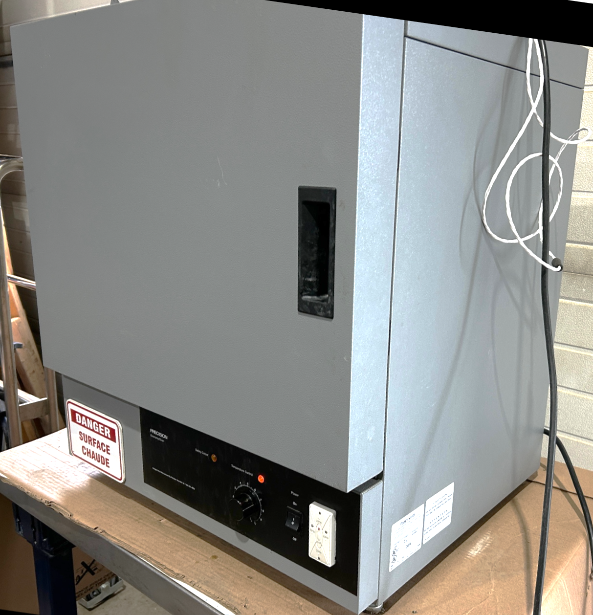 Used Precision Scientific 25EG (31622) Gravity-Convection Oven (2.5 Cu-Ft)