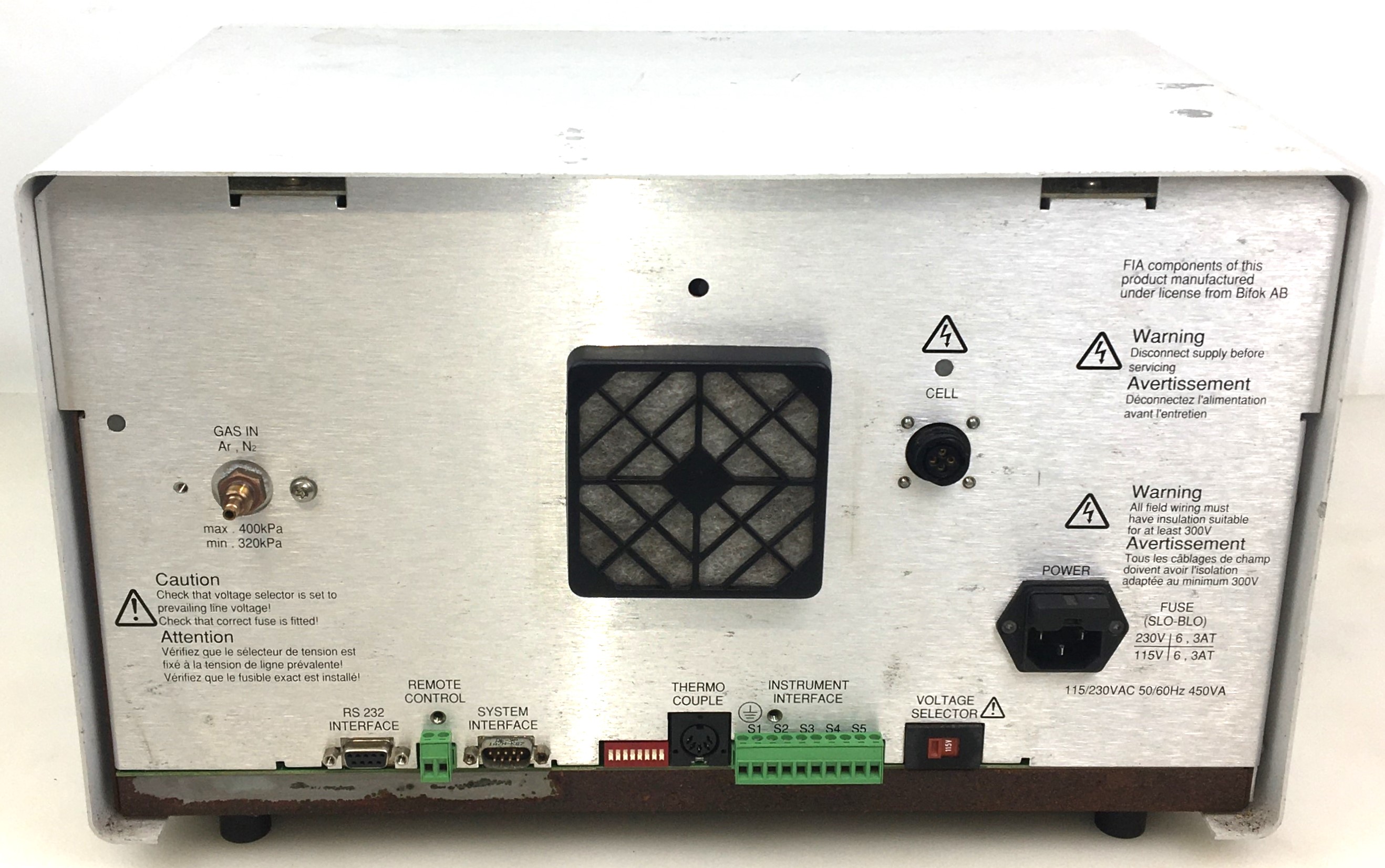 Used Perkin Elmer FIMS 100 Mercury Analyzer with AS 93plus Autosampler